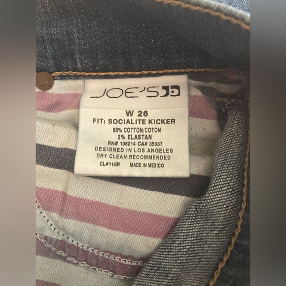 Joe’s Jeans Socialite Kicker Cropped size 26 - Picture 4 of 4